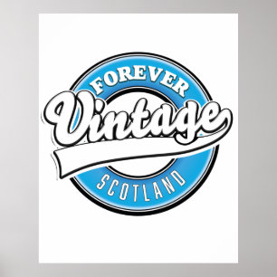 Póster Poster del logo de Forever vintage Australia
