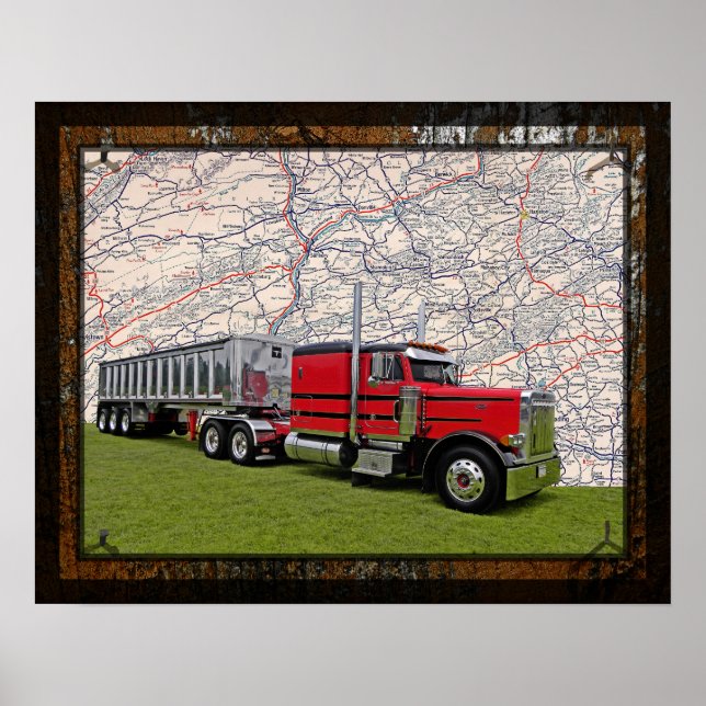 Póster Poster del Mapa 379 de McAndrew (Frente)