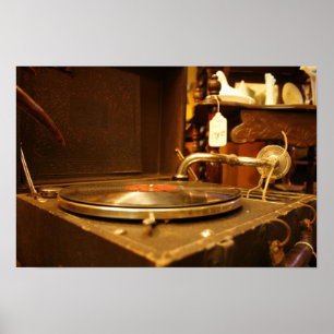 Póster Poster del mercado de pulgas