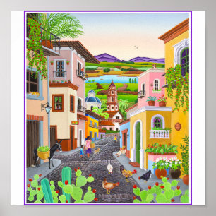 Póster Poster del MI Pueblito