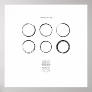 Póster Poster del momento No.10 del zen