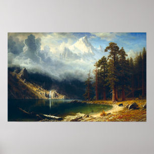 Póster Poster del Monte Corcoran de Bierstadt