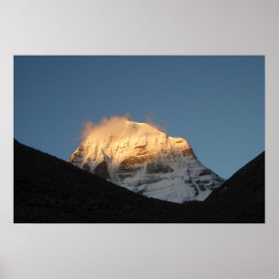 Póster Poster del monte Kailash