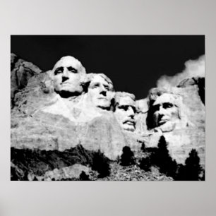 Póster Poster del monte Rushmore