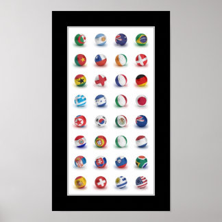 Póster Poster del Mundial de Fútbol 2010