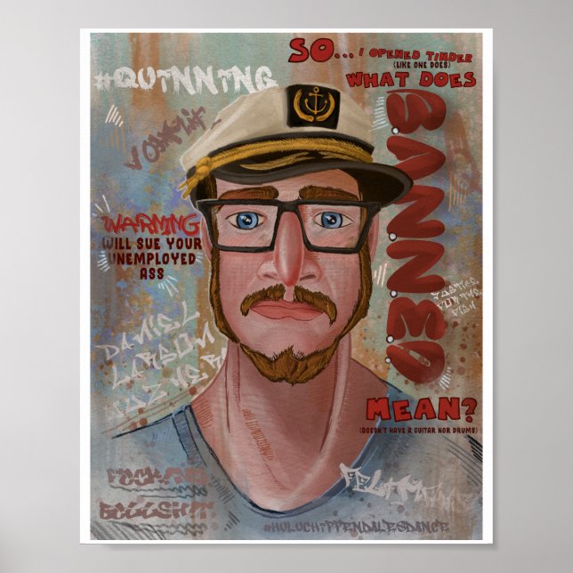 Póster Poster del mundo de las camisetas (Frente)