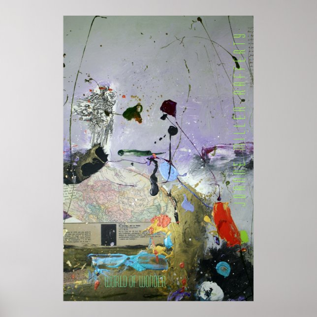 Póster Poster del mundo de las maravillas (Frente)