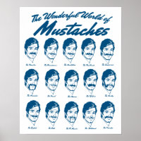 Poster del Mundo de Mustaches