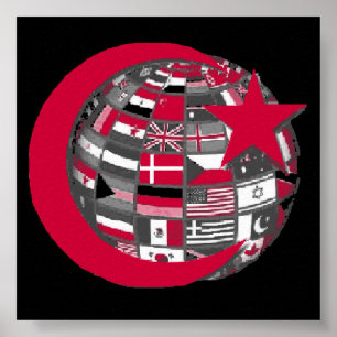 Póster Poster del MUNDO del ISLAM