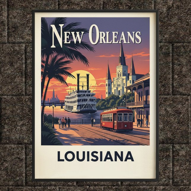 Póster poster del Muro de Nueva Orleans de los años 60 (Subido por el creador)