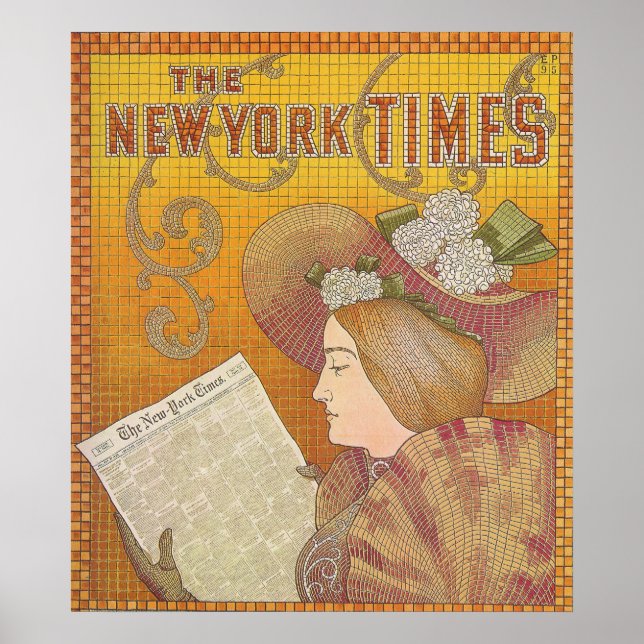 Póster Poster del New York Times (Frente)