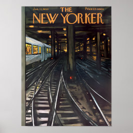 Póster Poster del New Yorker 12 de enero de 1963