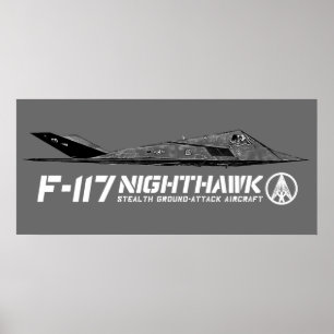 Póster Poster del Nighthawk F-117
