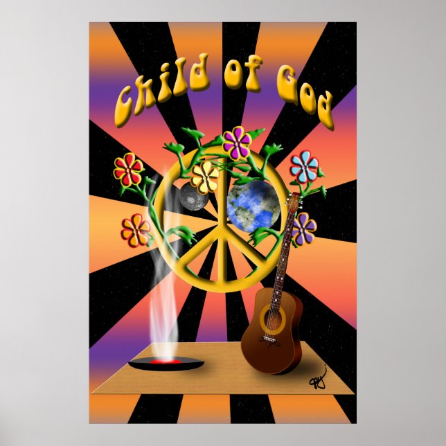 Póster Poster del niño de Dios (Frente)