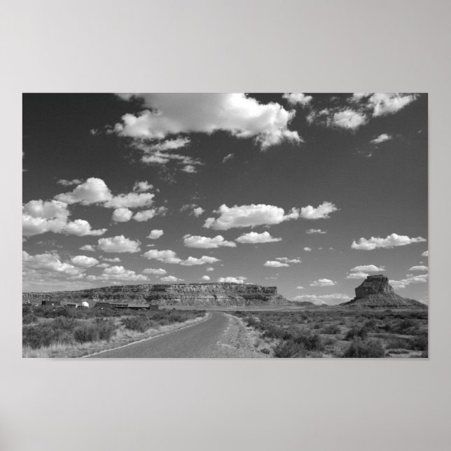 Póster Poster del Observatorio del Cañón Chaco (Frente)