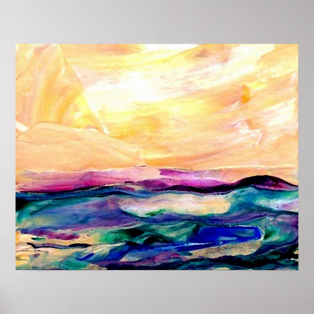 Póster Poster del Océano Diane en Cricket - Brillo solar (Frente)