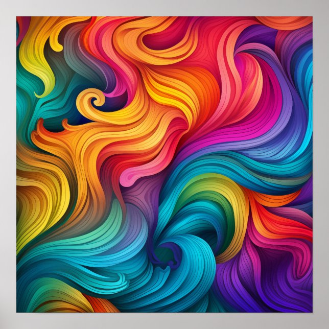 Póster Poster del Orgullo Arcoiris (Frente)