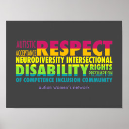 Póster POSTER del Orgullo Arcoiris AWN