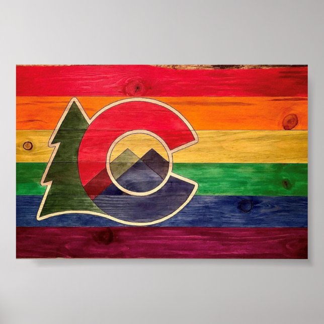 Póster Poster del Orgullo de Colorado (Frente)