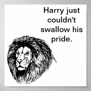 Póster Poster del orgullo de Harry