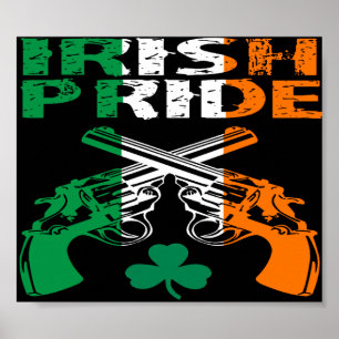 Póster Poster del Orgullo Irlandés