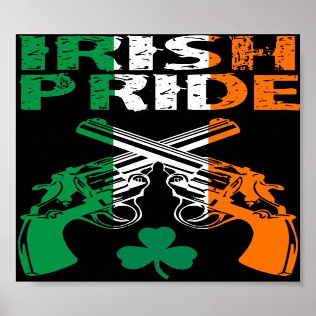 Póster Poster del Orgullo Irlandés (Frente)