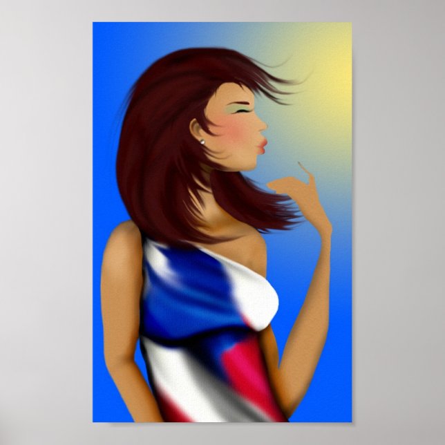 Póster Poster del Orgullo Puertorriqueño (Frente)
