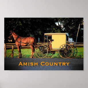 Póster Poster del país de Amish