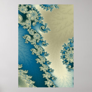 Póster Poster del paisaje marino 4