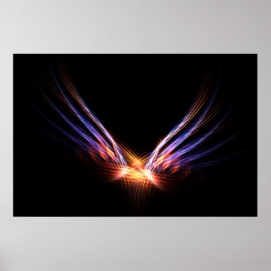 Póster Poster del pájaro del fuego de Phoenix