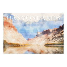 Poster del Parque Nacional Canyonlands, Utah Print