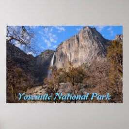 Póster Poster del Parque Nacional Yosemite