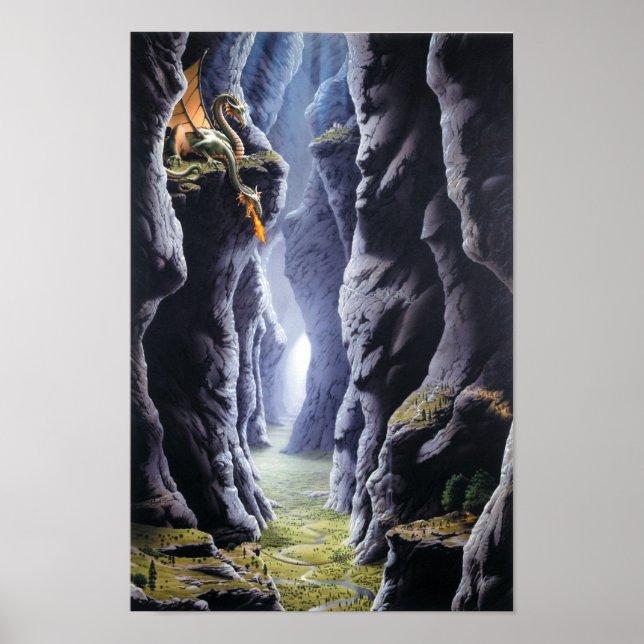 Póster Poster del paso del dragón (Frente)