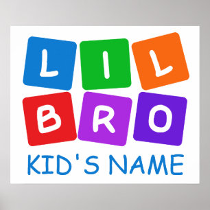 Póster Poster del Pequeño personalizado