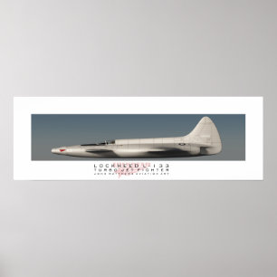 Póster Poster del perfil de Lockheed L-133