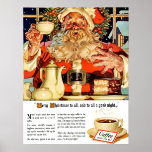 Póster poster del PERSONALIZADO de PUBLICIDAD "COFFEE W S