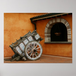 Póster Poster del personalizado de transporte viejo