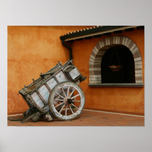 Póster Poster del personalizado de transporte viejo