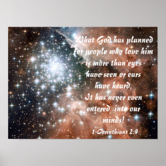 Póster Poster del plan de Dios