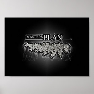 Póster Poster del plan de máster