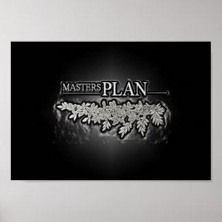 Póster Poster del plan de máster