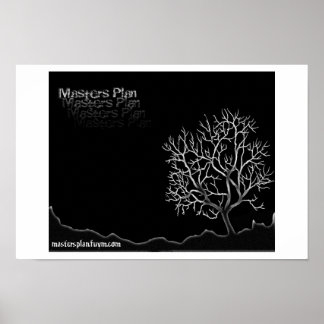Póster Poster del plan de máster