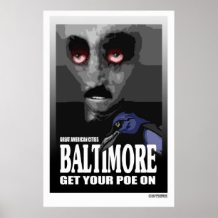 Póster Poster del Poe Baltimore