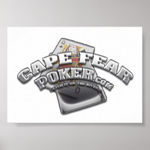 Póster poster del póker del miedo del cabo