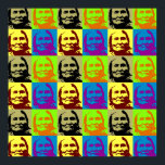 Póster Poster del Pop Art Geronimo - Símbolo de Libertad<br><div class="desc">Imágenes históricas de personas con estilo de arte pop - Guerrero de la libertad Tribuna india Jefe de arte Gerónimo Poster de impresión</div>