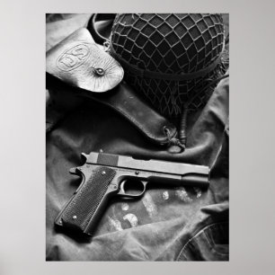 Póster Poster del potro 1911A1