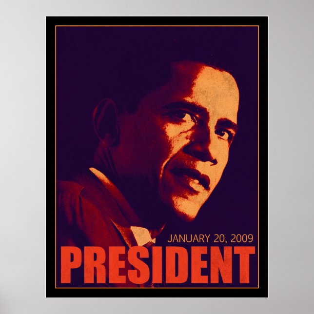 Póster Poster del presidente Obama (Frente)