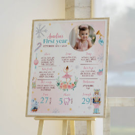 Póster Poster del primer cumpleaños del Ballet Nutcracker