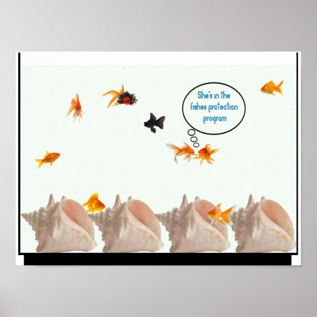 Póster Poster del programa de protección de peces (Frente)