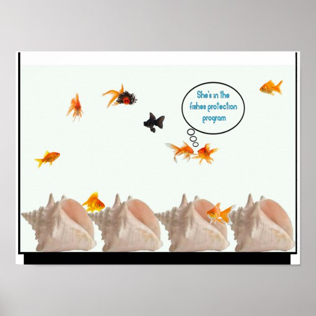 Póster Poster del programa de protección de peces (Frente)